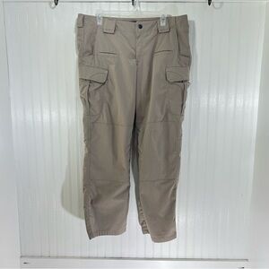 5.11 Tactical Women’s Size 14 Ripstop Cargo Pants Khaki Utility Workwear Hiking